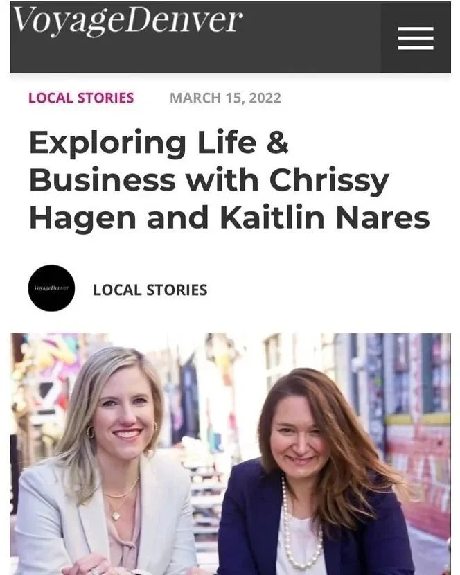 exploring life &business with chrissy hagen and kaitlin nares