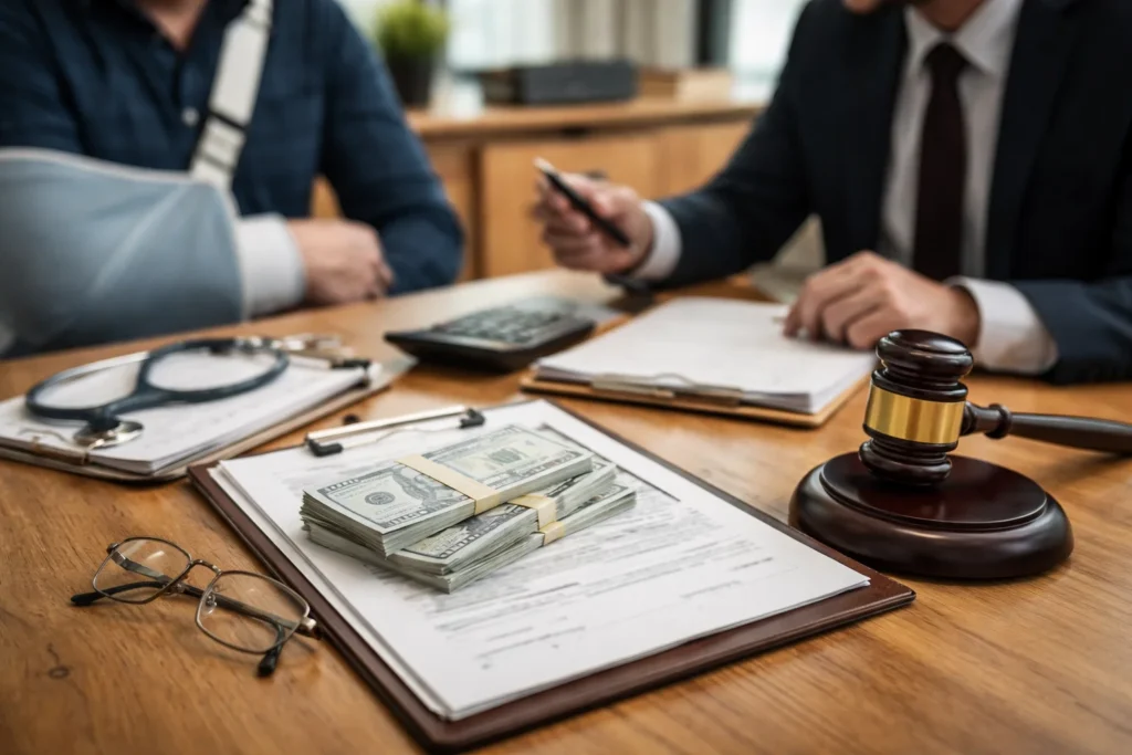 workers compensation lien on personal injury settlement