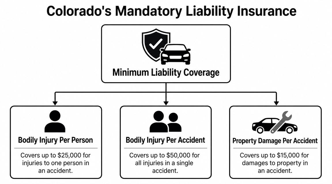 The Bare Minimum Colorado's Mandatory Liability Insurance